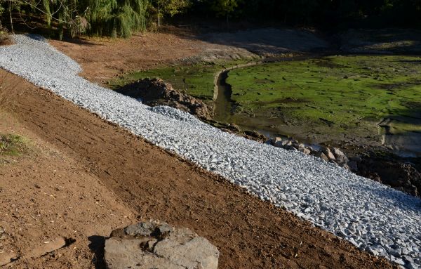 Landscape Swales Installation in Nampa