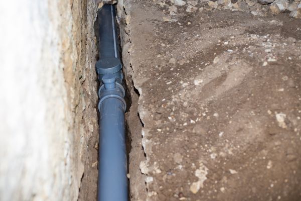 Drain Line Installation in Nampa